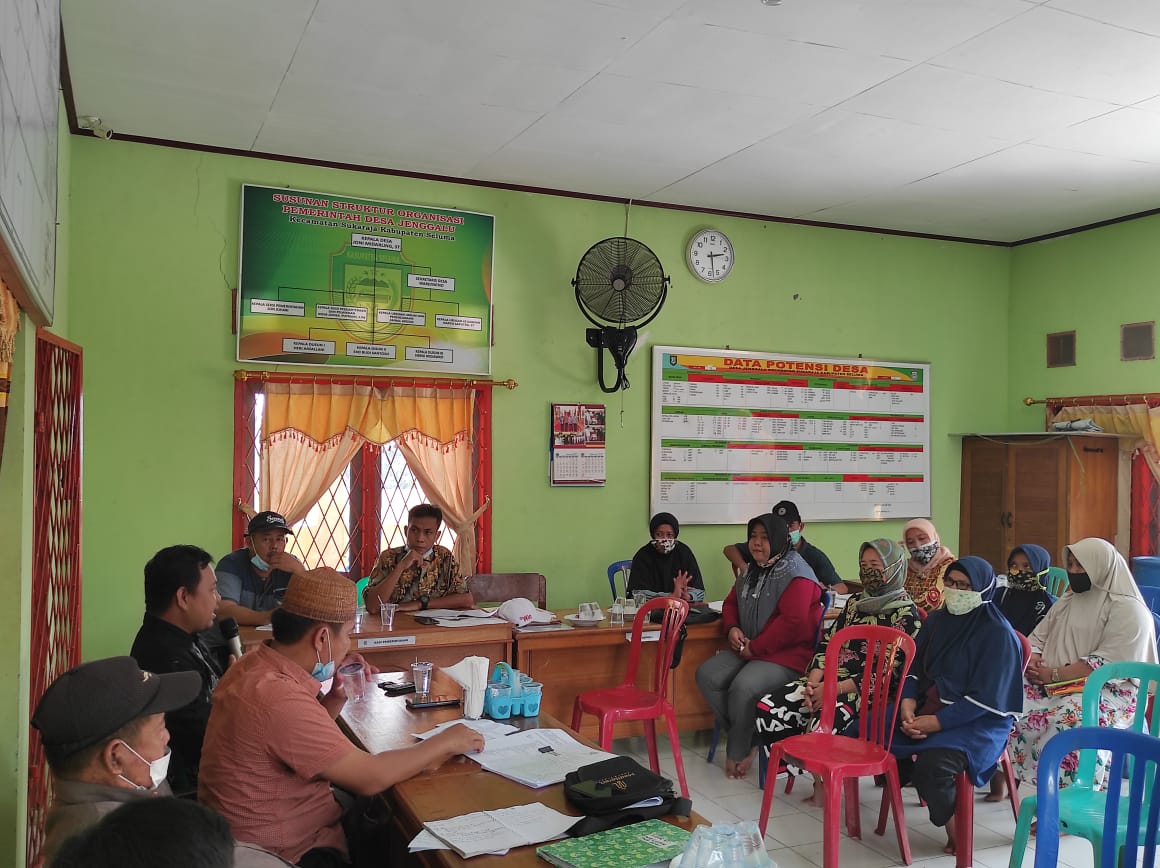 RAPAT PEMBENTUKAN TIM RELAWAN DESAAMAN COVID